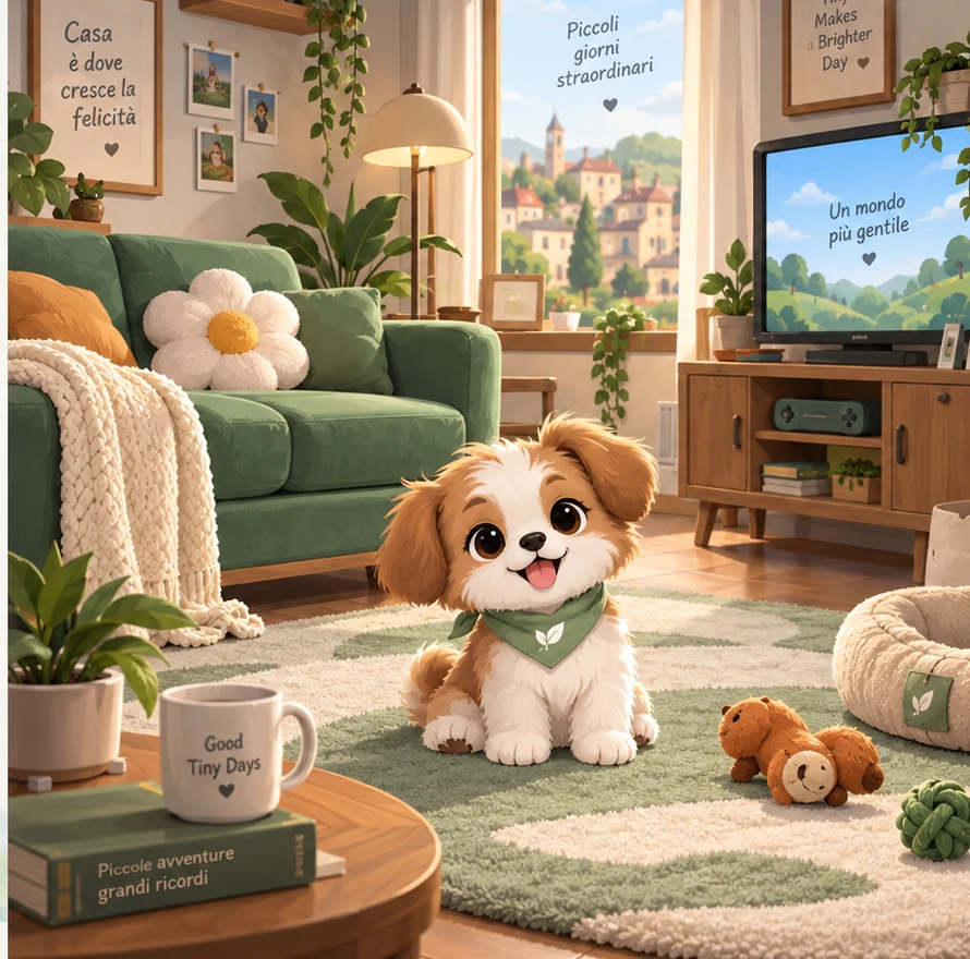 Salotto cozy di TinyPal